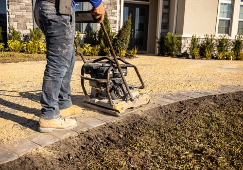The Importance of Compactors in Paver Installation